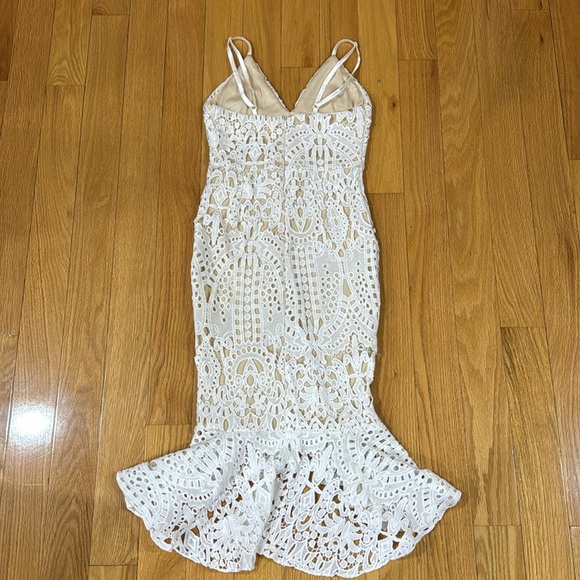 Superdown Tina White Dress - Picture 5 of 6